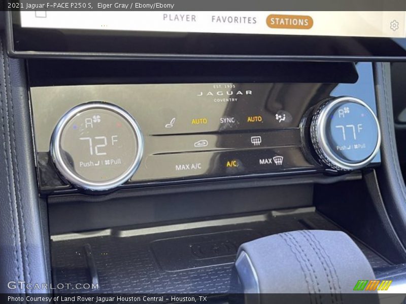 Eiger Gray / Ebony/Ebony 2021 Jaguar F-PACE P250 S