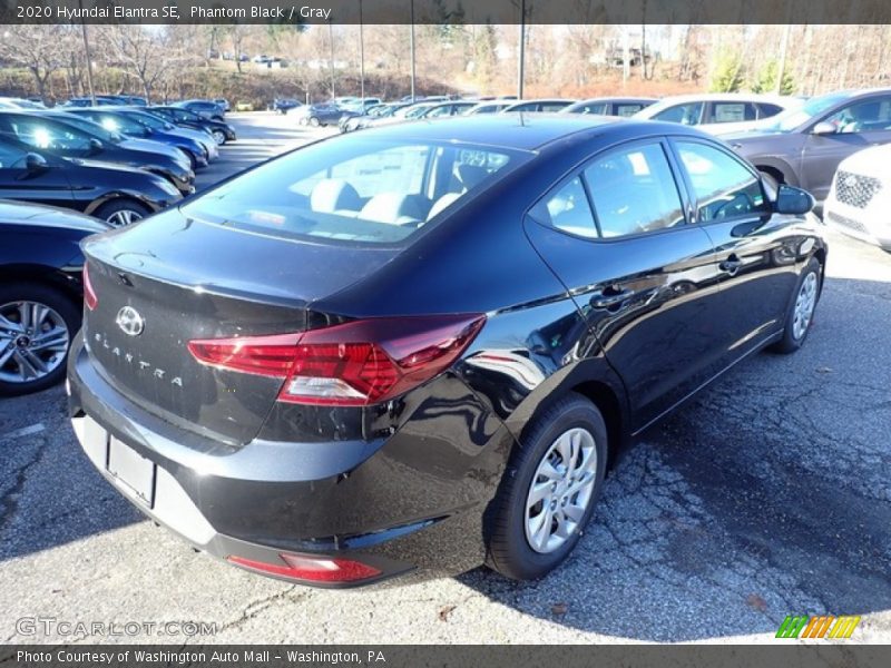 Phantom Black / Gray 2020 Hyundai Elantra SE