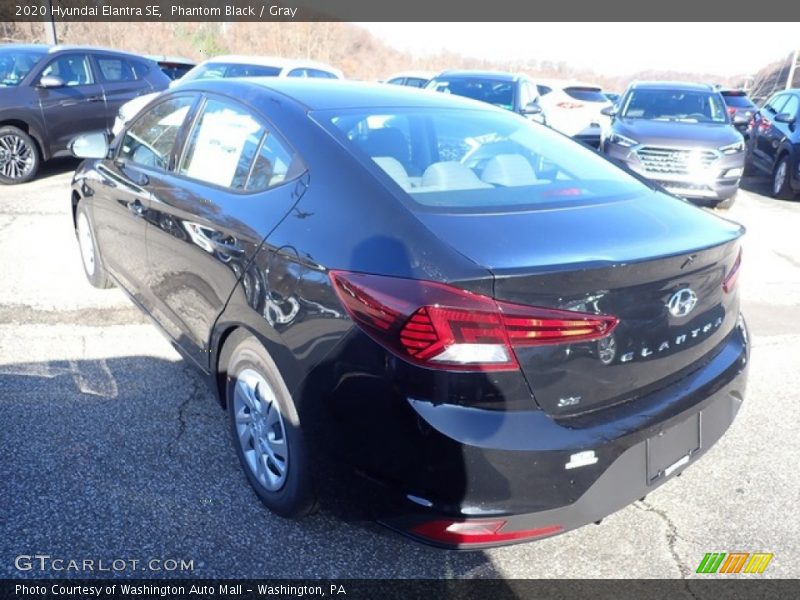 Phantom Black / Gray 2020 Hyundai Elantra SE