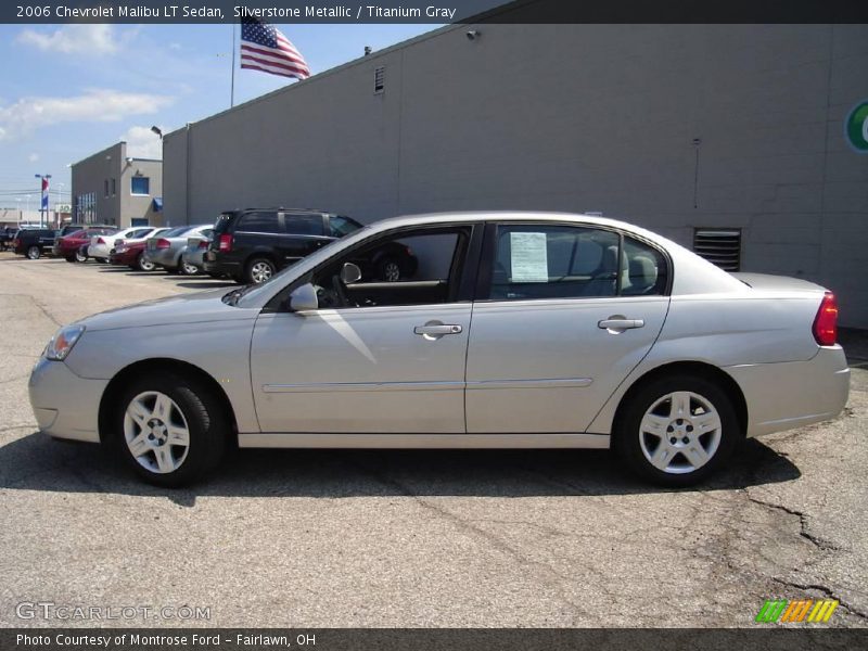 Silverstone Metallic / Titanium Gray 2006 Chevrolet Malibu LT Sedan