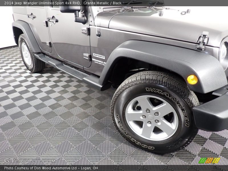  2014 Wrangler Unlimited Sport 4x4 RHD Wheel