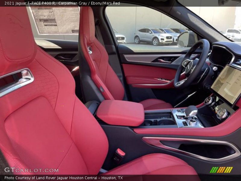 Carpathian Gray / Ebony/Mars Red 2021 Jaguar F-PACE P400 R
