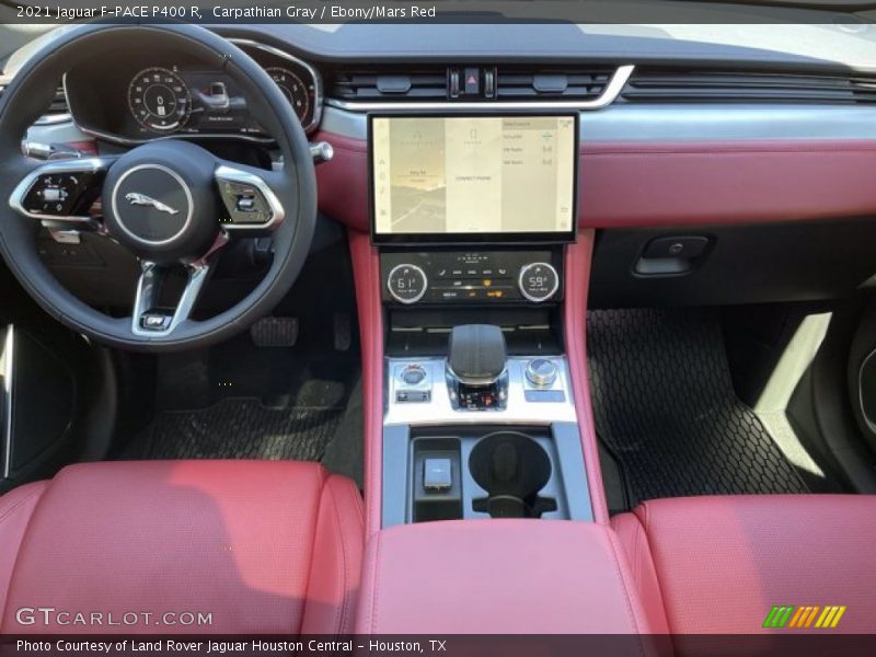 Carpathian Gray / Ebony/Mars Red 2021 Jaguar F-PACE P400 R