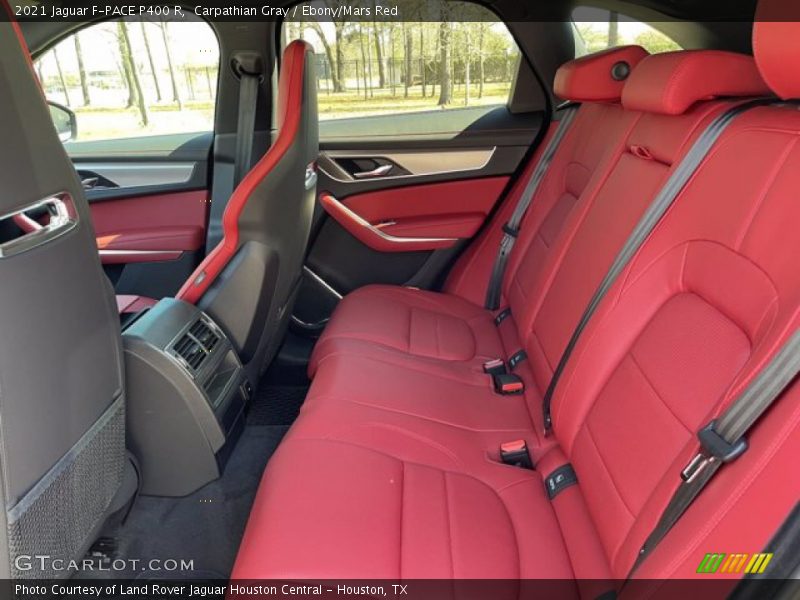 Carpathian Gray / Ebony/Mars Red 2021 Jaguar F-PACE P400 R