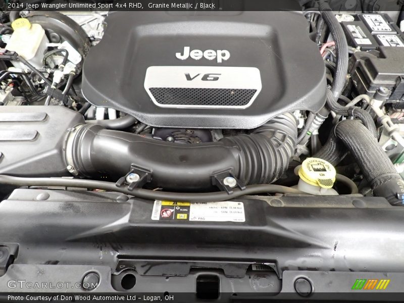  2014 Wrangler Unlimited Sport 4x4 RHD Engine - 3.6 Liter DOHC 24-Valve VVT V6