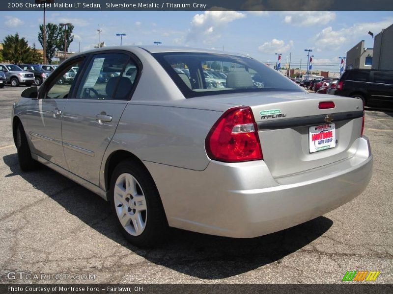 Silverstone Metallic / Titanium Gray 2006 Chevrolet Malibu LT Sedan