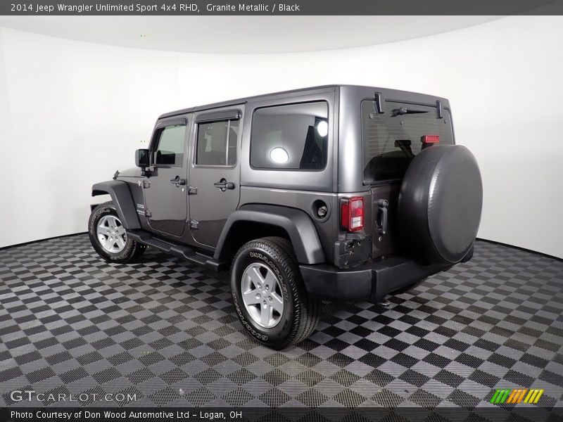  2014 Wrangler Unlimited Sport 4x4 RHD Granite Metallic