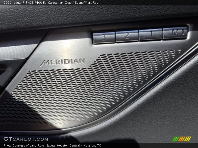 Carpathian Gray / Ebony/Mars Red 2021 Jaguar F-PACE P400 R