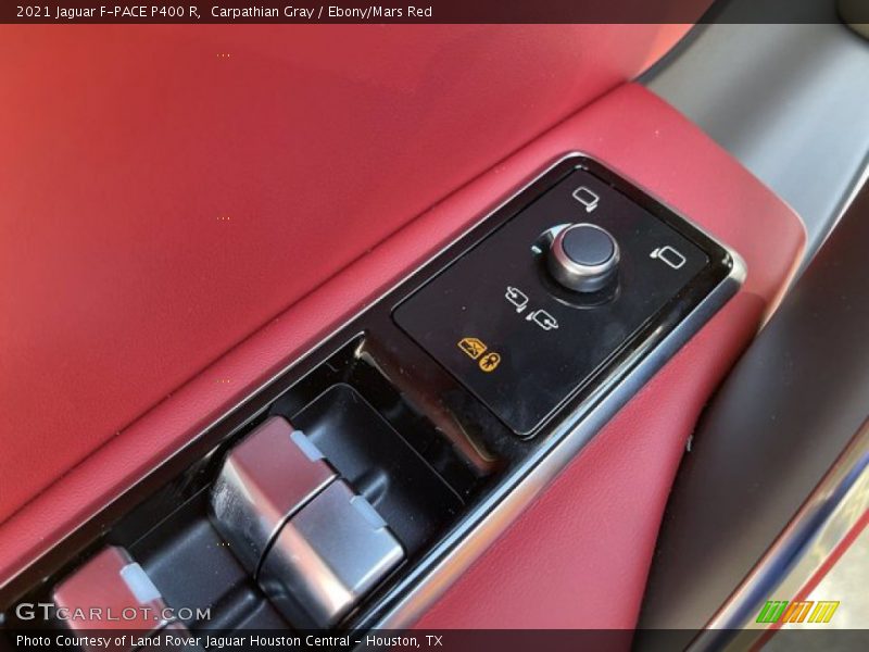 Carpathian Gray / Ebony/Mars Red 2021 Jaguar F-PACE P400 R