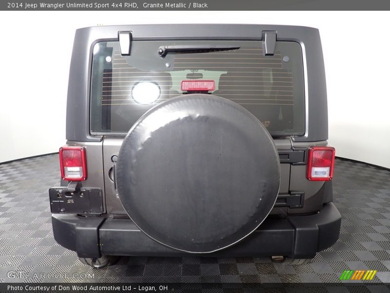 Granite Metallic / Black 2014 Jeep Wrangler Unlimited Sport 4x4 RHD