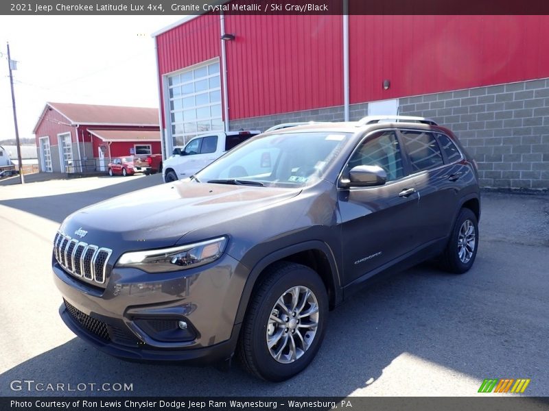 Granite Crystal Metallic / Ski Gray/Black 2021 Jeep Cherokee Latitude Lux 4x4