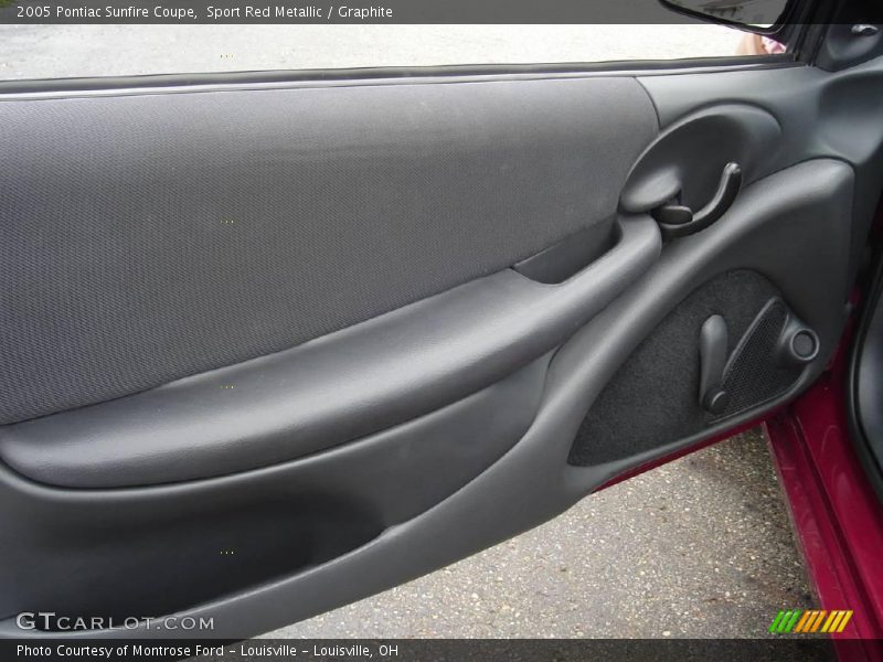 Sport Red Metallic / Graphite 2005 Pontiac Sunfire Coupe