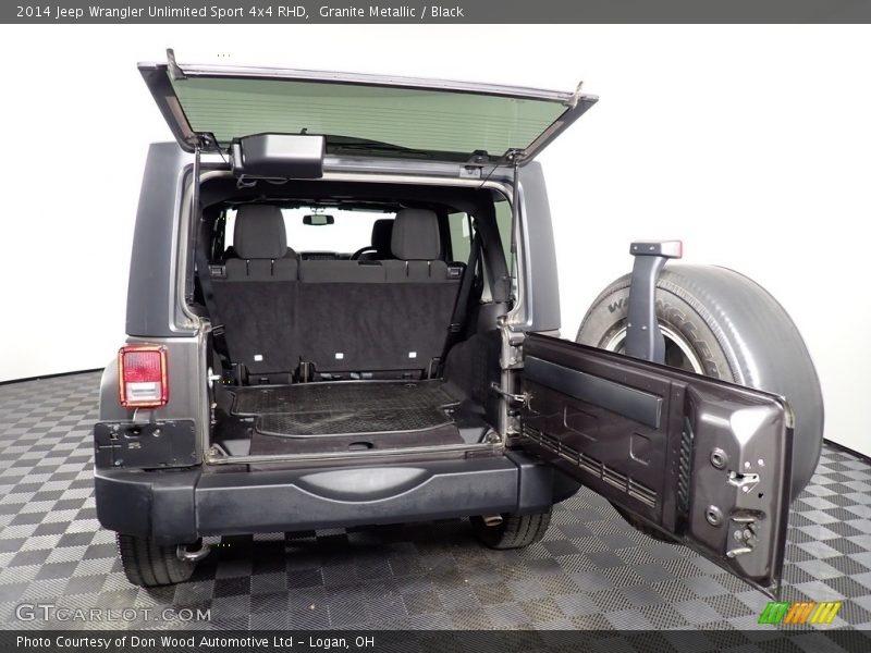 Granite Metallic / Black 2014 Jeep Wrangler Unlimited Sport 4x4 RHD