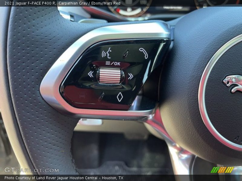 Carpathian Gray / Ebony/Mars Red 2021 Jaguar F-PACE P400 R