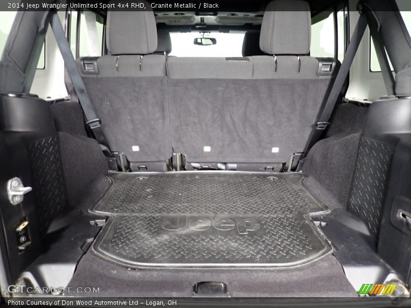  2014 Wrangler Unlimited Sport 4x4 RHD Trunk