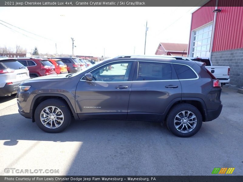 Granite Crystal Metallic / Ski Gray/Black 2021 Jeep Cherokee Latitude Lux 4x4