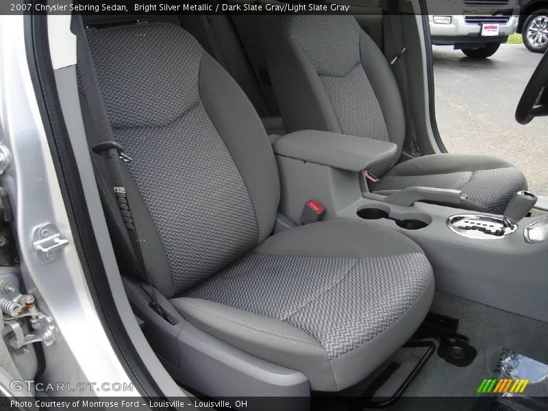 Bright Silver Metallic / Dark Slate Gray/Light Slate Gray 2007 Chrysler Sebring Sedan