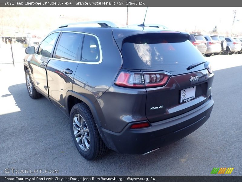 Granite Crystal Metallic / Ski Gray/Black 2021 Jeep Cherokee Latitude Lux 4x4