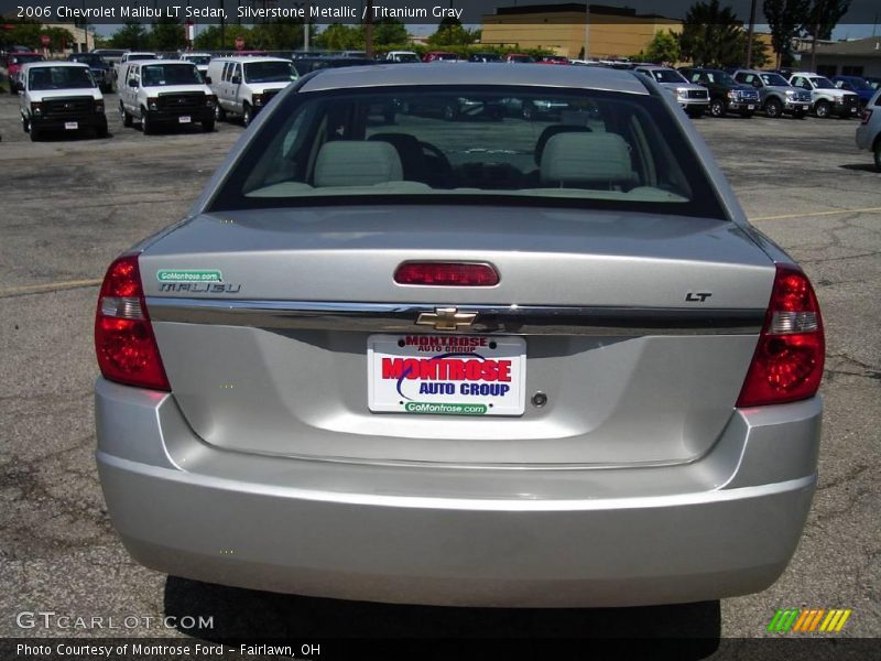 Silverstone Metallic / Titanium Gray 2006 Chevrolet Malibu LT Sedan