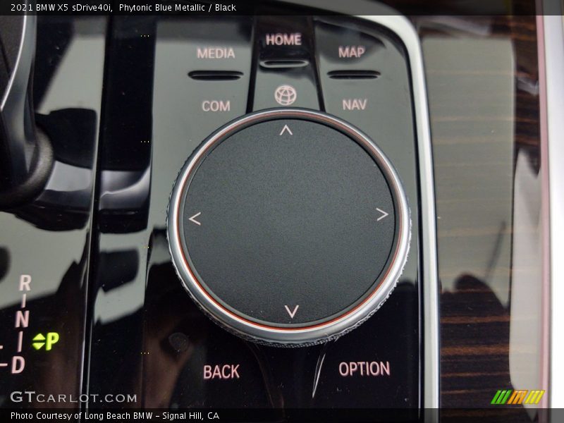 Phytonic Blue Metallic / Black 2021 BMW X5 sDrive40i