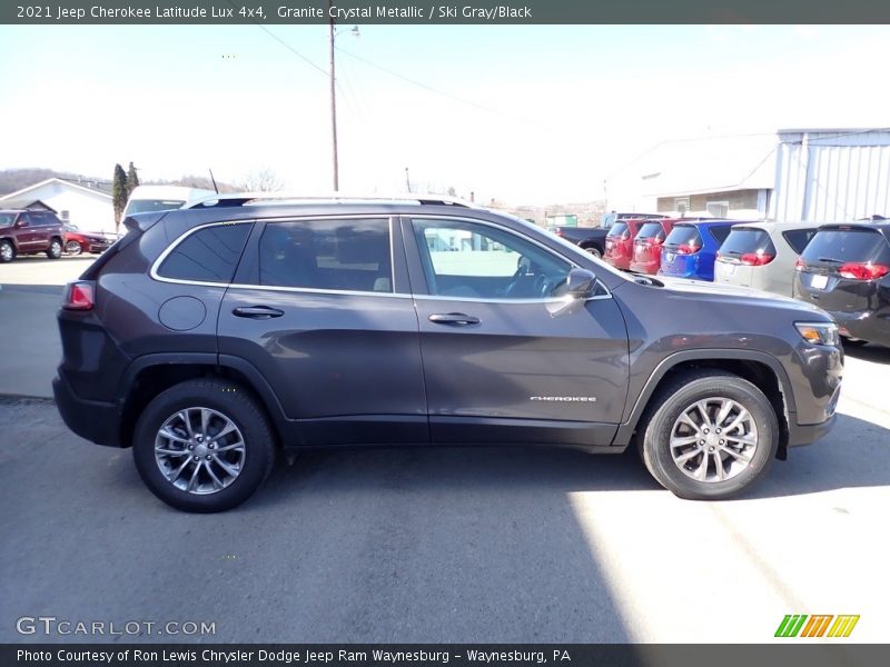 Granite Crystal Metallic / Ski Gray/Black 2021 Jeep Cherokee Latitude Lux 4x4