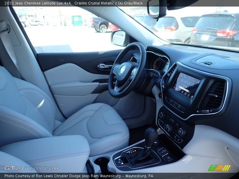 Granite Crystal Metallic / Ski Gray/Black 2021 Jeep Cherokee Latitude Lux 4x4