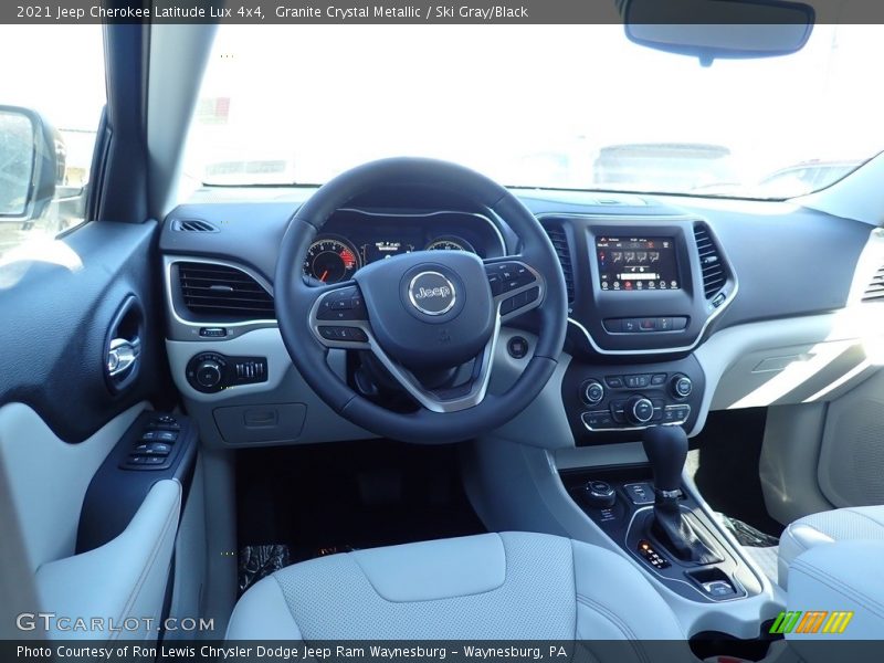 Granite Crystal Metallic / Ski Gray/Black 2021 Jeep Cherokee Latitude Lux 4x4
