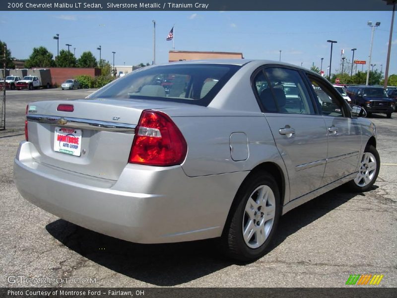 Silverstone Metallic / Titanium Gray 2006 Chevrolet Malibu LT Sedan