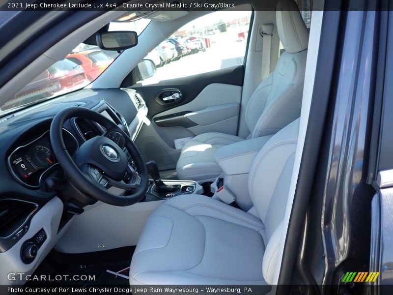 Granite Crystal Metallic / Ski Gray/Black 2021 Jeep Cherokee Latitude Lux 4x4