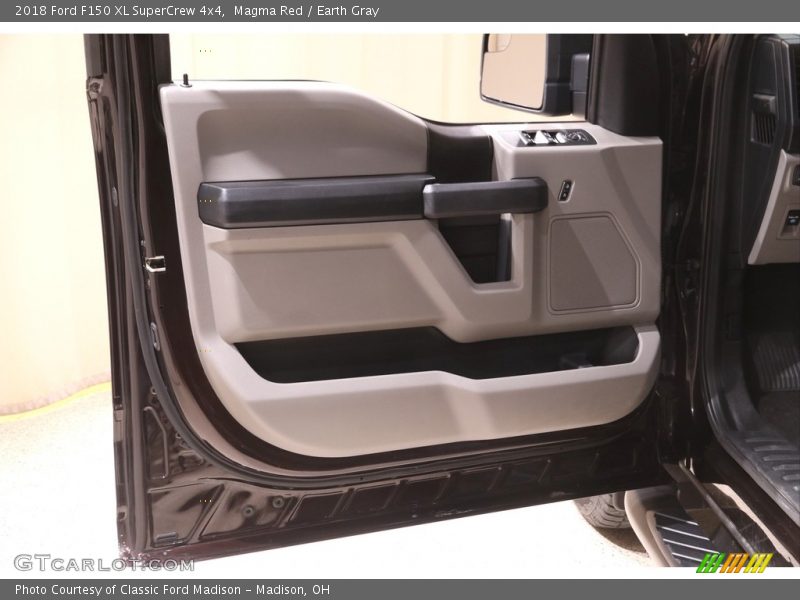 Magma Red / Earth Gray 2018 Ford F150 XL SuperCrew 4x4