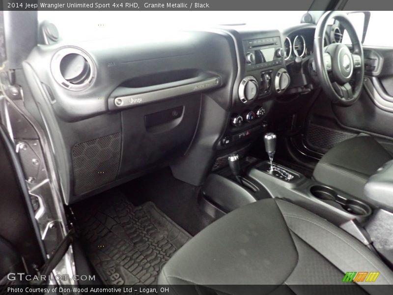  2014 Wrangler Unlimited Sport 4x4 RHD Black Interior