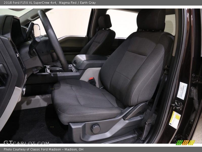 Magma Red / Earth Gray 2018 Ford F150 XL SuperCrew 4x4