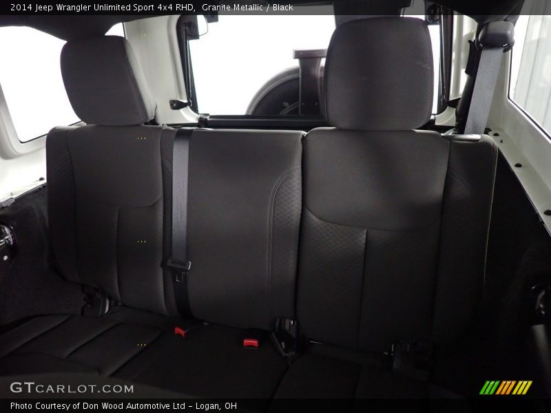Granite Metallic / Black 2014 Jeep Wrangler Unlimited Sport 4x4 RHD