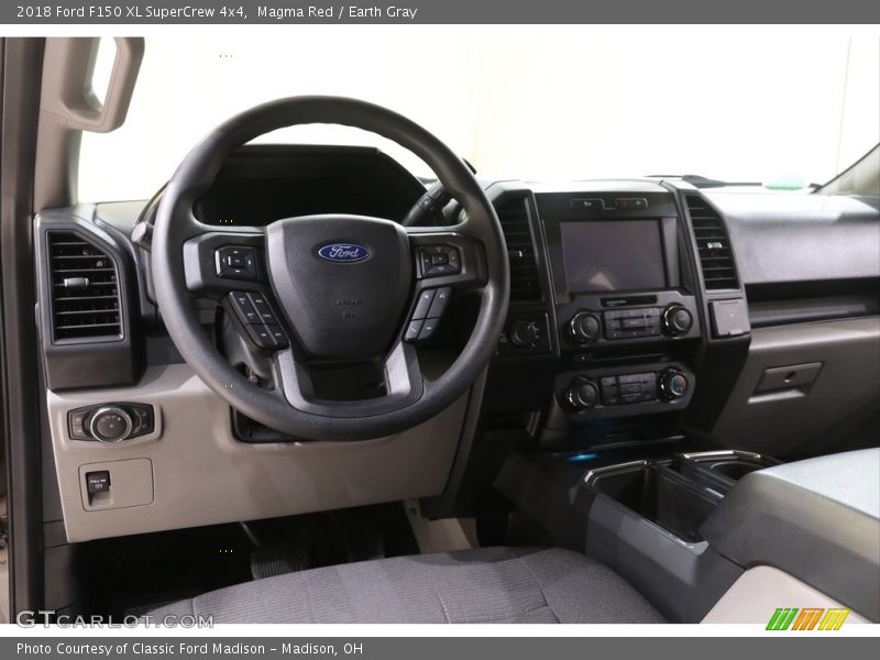 Magma Red / Earth Gray 2018 Ford F150 XL SuperCrew 4x4