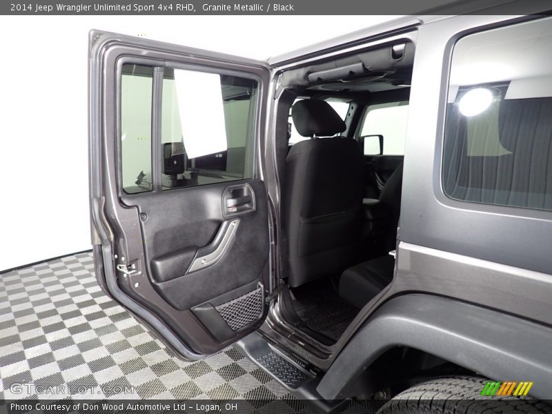 Granite Metallic / Black 2014 Jeep Wrangler Unlimited Sport 4x4 RHD