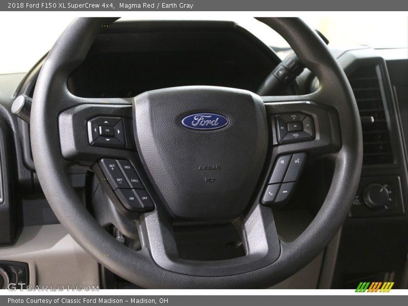Magma Red / Earth Gray 2018 Ford F150 XL SuperCrew 4x4