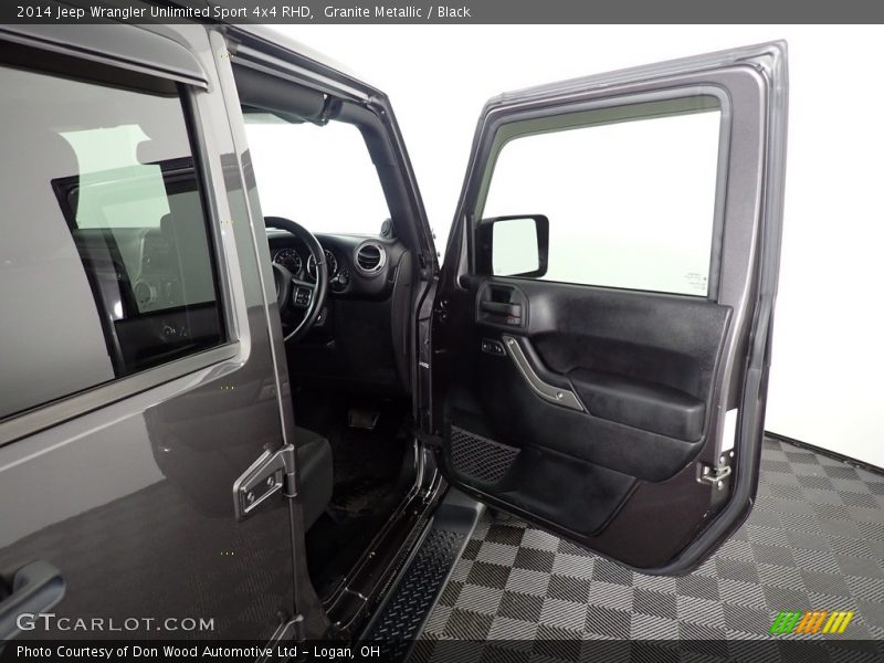 Granite Metallic / Black 2014 Jeep Wrangler Unlimited Sport 4x4 RHD