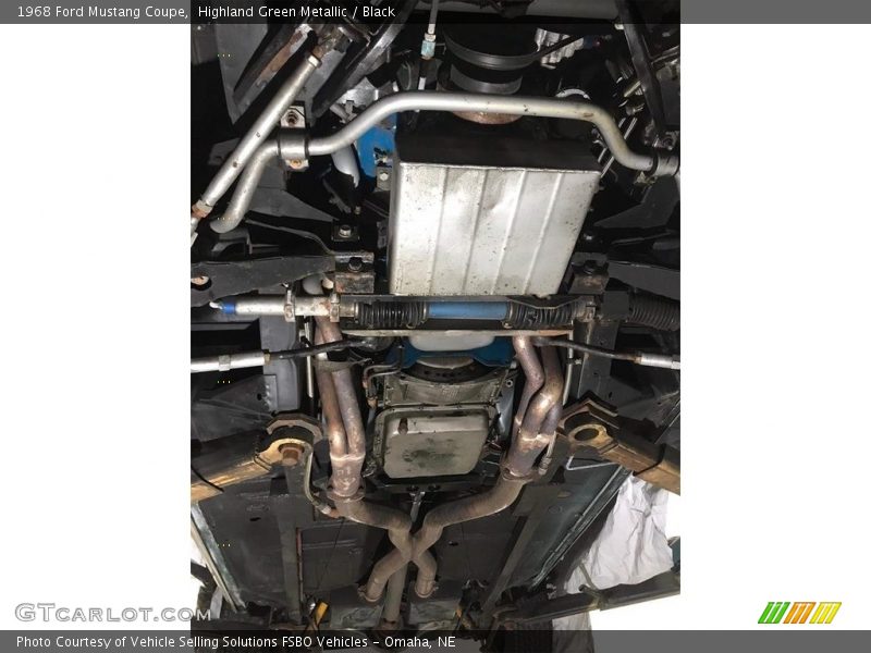 Highland Green Metallic / Black 1968 Ford Mustang Coupe