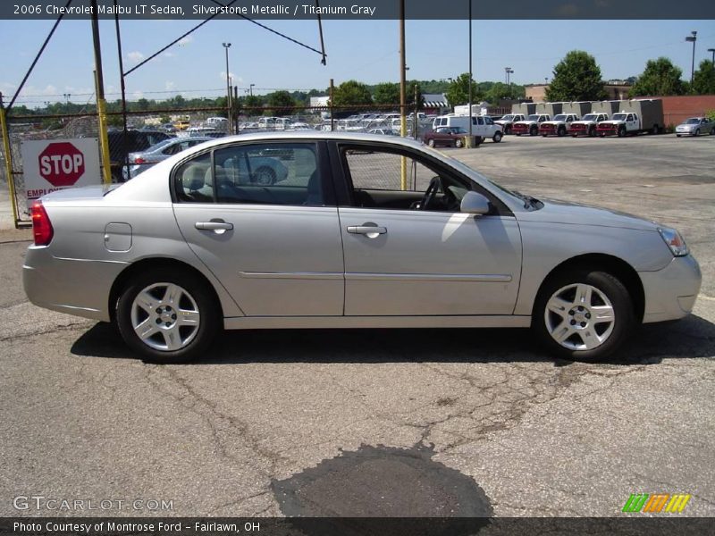Silverstone Metallic / Titanium Gray 2006 Chevrolet Malibu LT Sedan