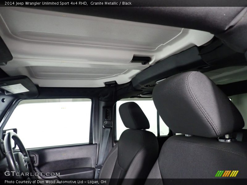 Granite Metallic / Black 2014 Jeep Wrangler Unlimited Sport 4x4 RHD