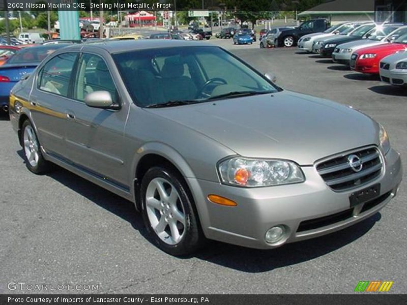 Sterling Mist Metallic / Frost 2002 Nissan Maxima GXE