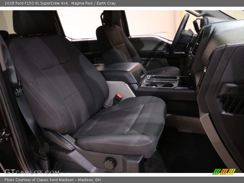 Magma Red / Earth Gray 2018 Ford F150 XL SuperCrew 4x4