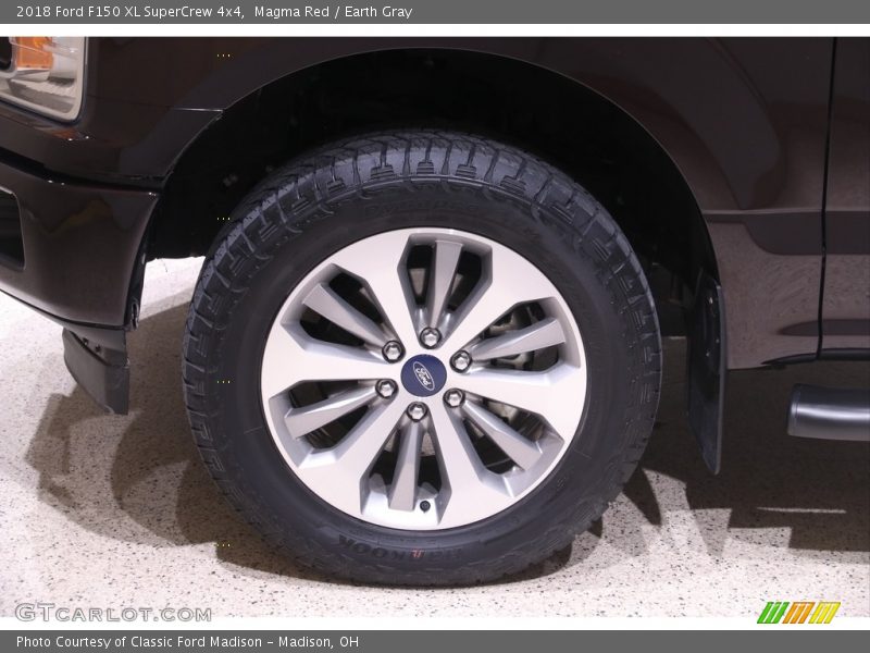 Magma Red / Earth Gray 2018 Ford F150 XL SuperCrew 4x4