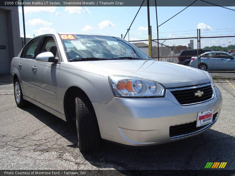 Silverstone Metallic / Titanium Gray 2006 Chevrolet Malibu LT Sedan