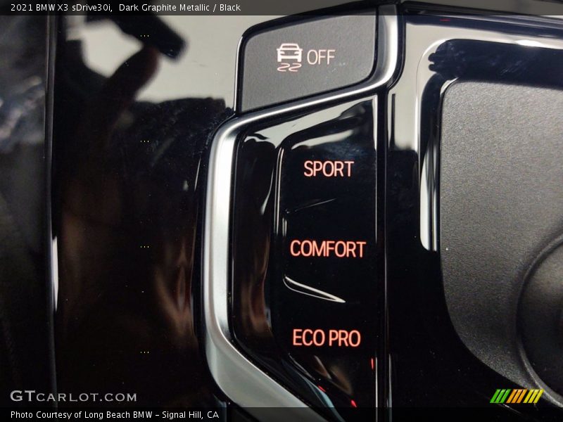 Dark Graphite Metallic / Black 2021 BMW X3 sDrive30i