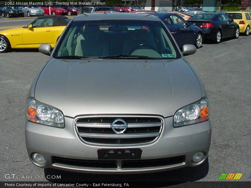 Sterling Mist Metallic / Frost 2002 Nissan Maxima GXE