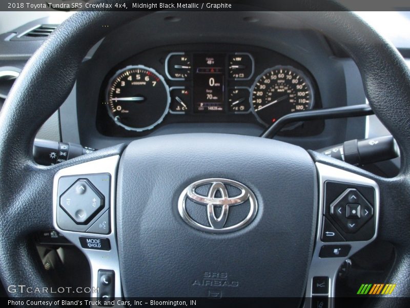 Midnight Black Metallic / Graphite 2018 Toyota Tundra SR5 CrewMax 4x4