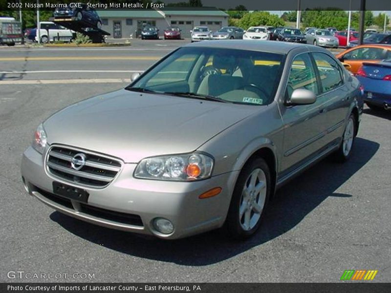 Sterling Mist Metallic / Frost 2002 Nissan Maxima GXE
