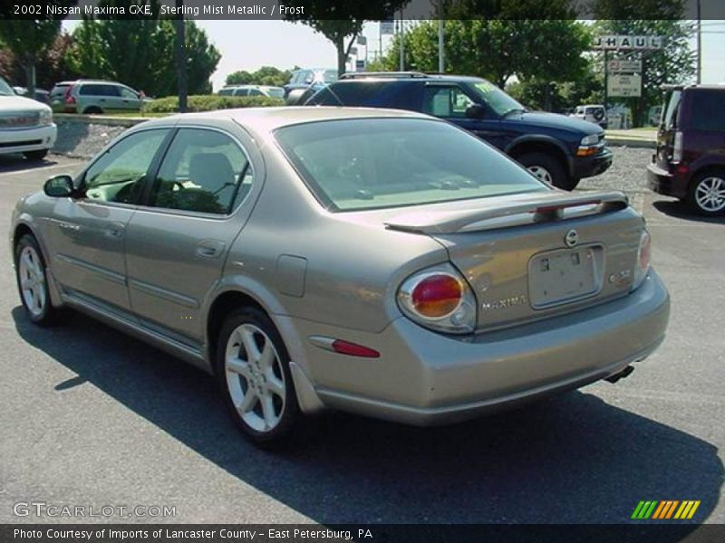 Sterling Mist Metallic / Frost 2002 Nissan Maxima GXE