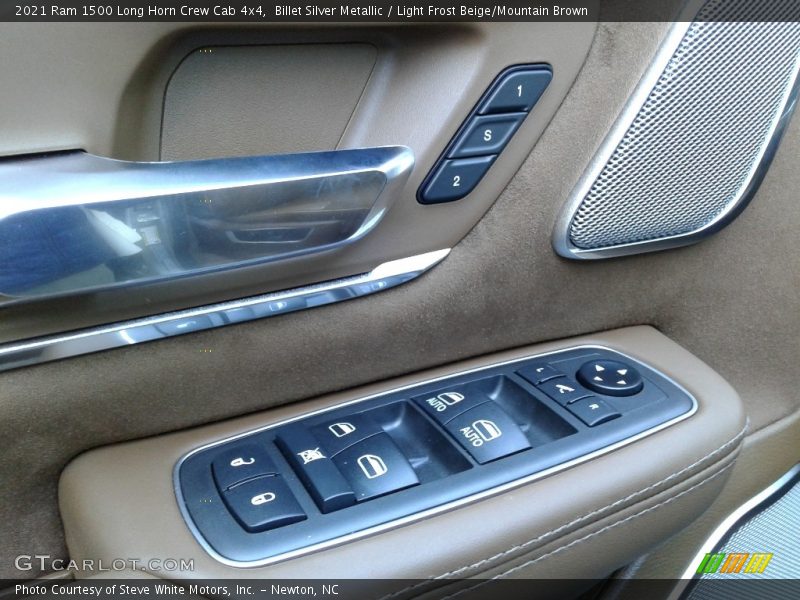 Billet Silver Metallic / Light Frost Beige/Mountain Brown 2021 Ram 1500 Long Horn Crew Cab 4x4